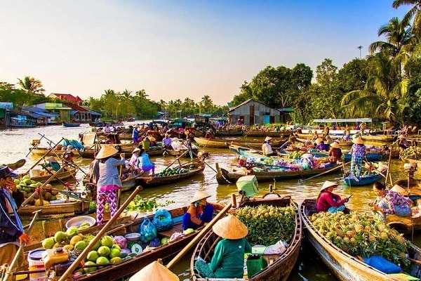 SÀI GÒN – MỸ THO - VƯỜN BƯỞI DA XANH - BẾN TRE -  CẦN THƠ - ĂN TỐI DU THUYỀN 5 SAO - SÓC TRĂNG – CÀ MAU – PHẬT BÀ NAM HẢI - ĐIỆN GIÓ BẠC LIÊU - SÀI GÒN