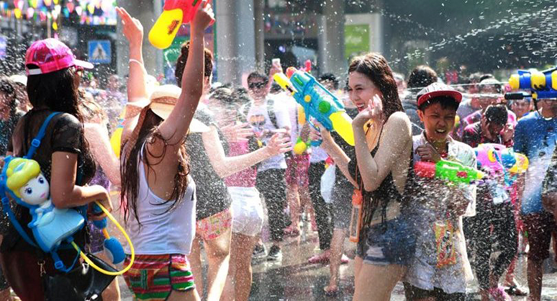 Lễ hội Songkran diễn ra ở đâu tại Thái Lan?