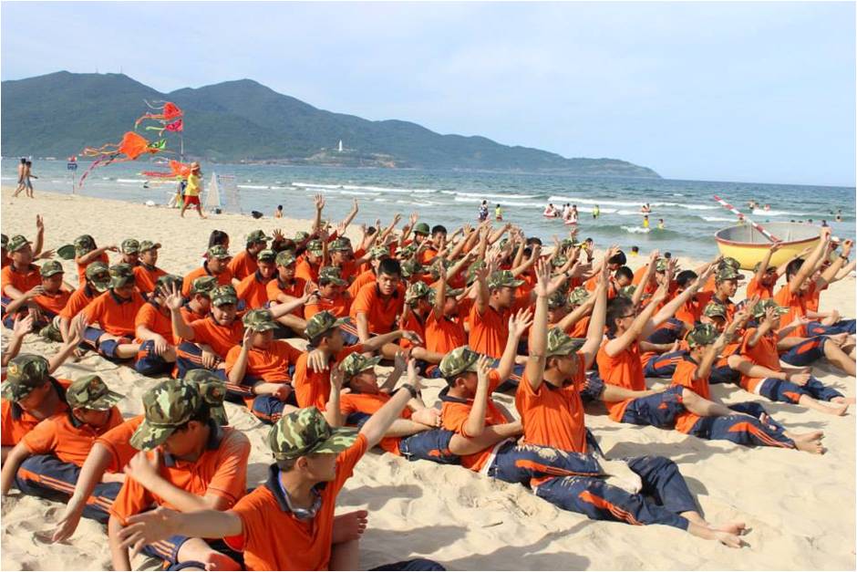 Các trò chơi cho team building 2 ngày tại biển Hà Nội