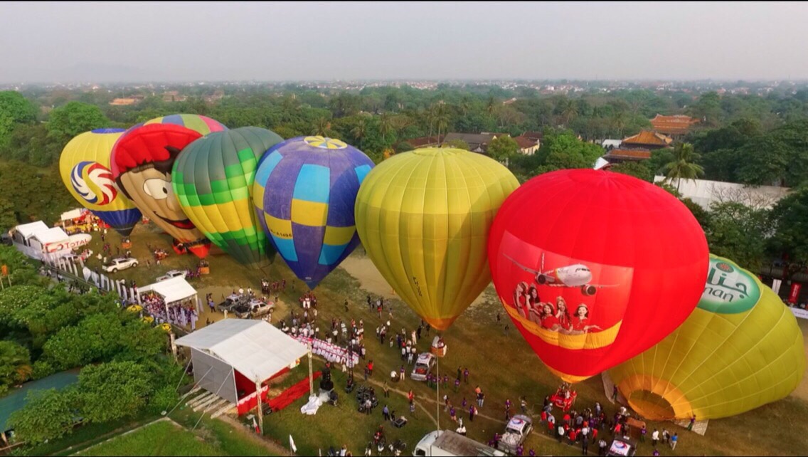 Lễ hội kinh khí cầu quốc tế 2019 tại Huế